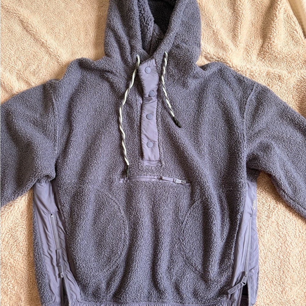 FP Movement by Free People Gray Hooded Sweater